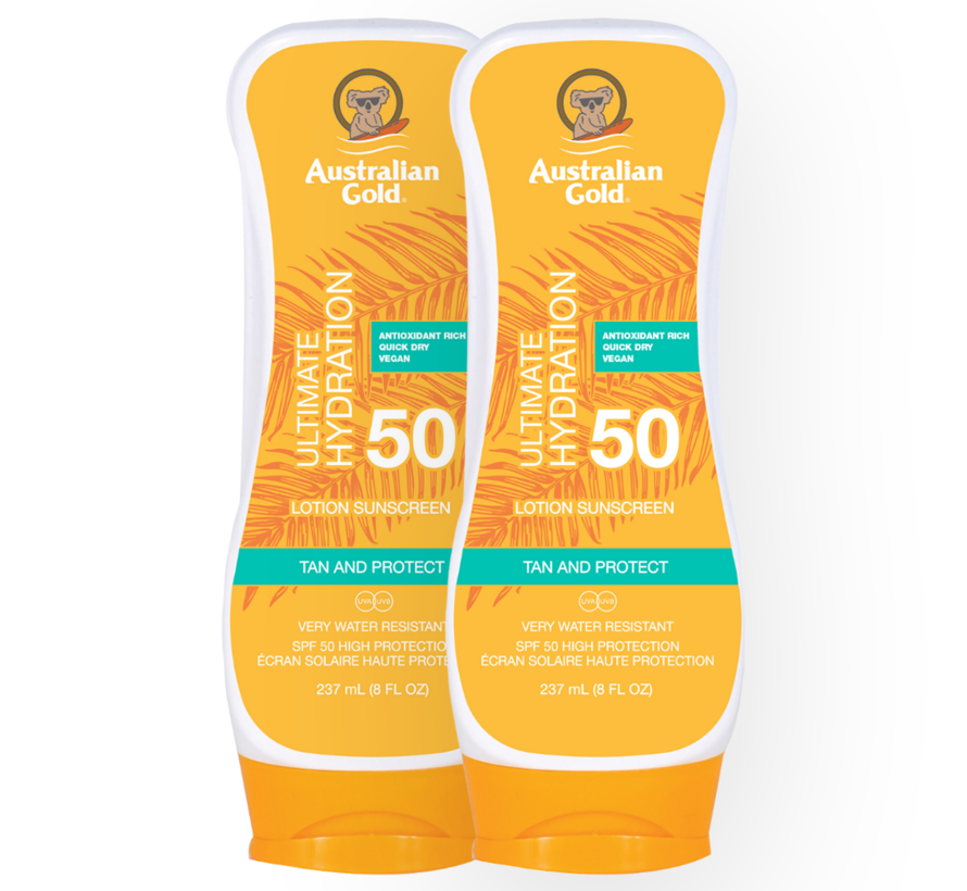 Saving Set: 2 X SPF 50 Lotion Clear - Sunscreen