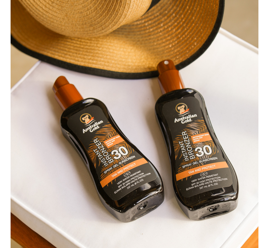 Saving Set: 2X SPF 30 Spray Gel met Bronzer - Sunscreen