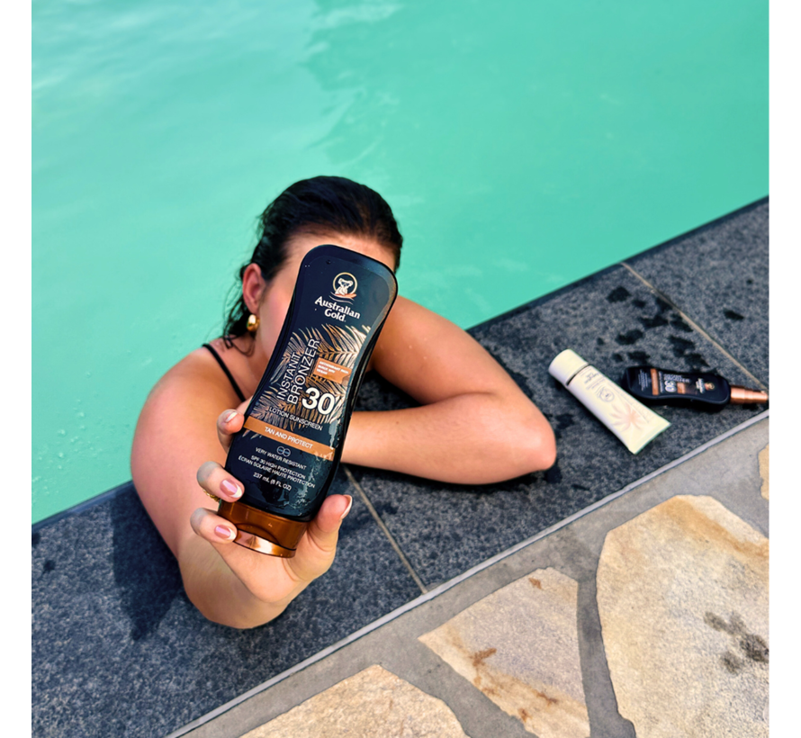 SPF 30 Lotion met Bronzer  - Zonnebrandcrème