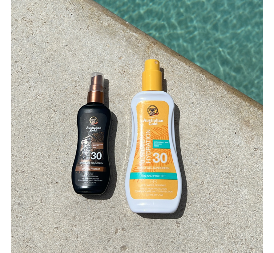 SPF 30 Spray Gel without Bronzer - Sunscreen