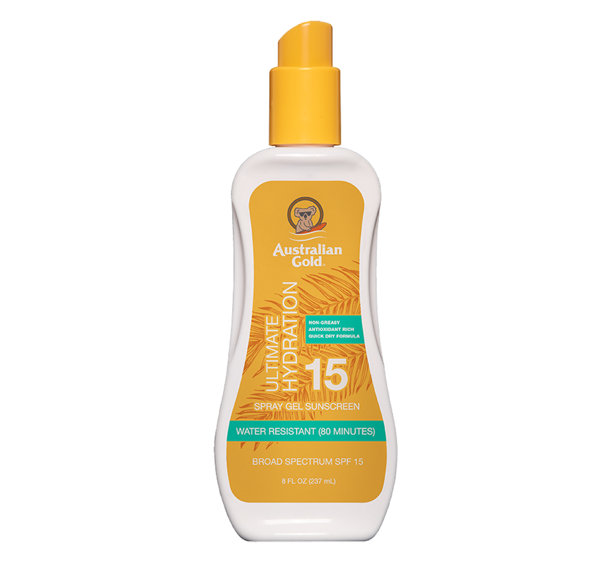 SPF 15 Spray Gel without Bronzer -  sunscreen