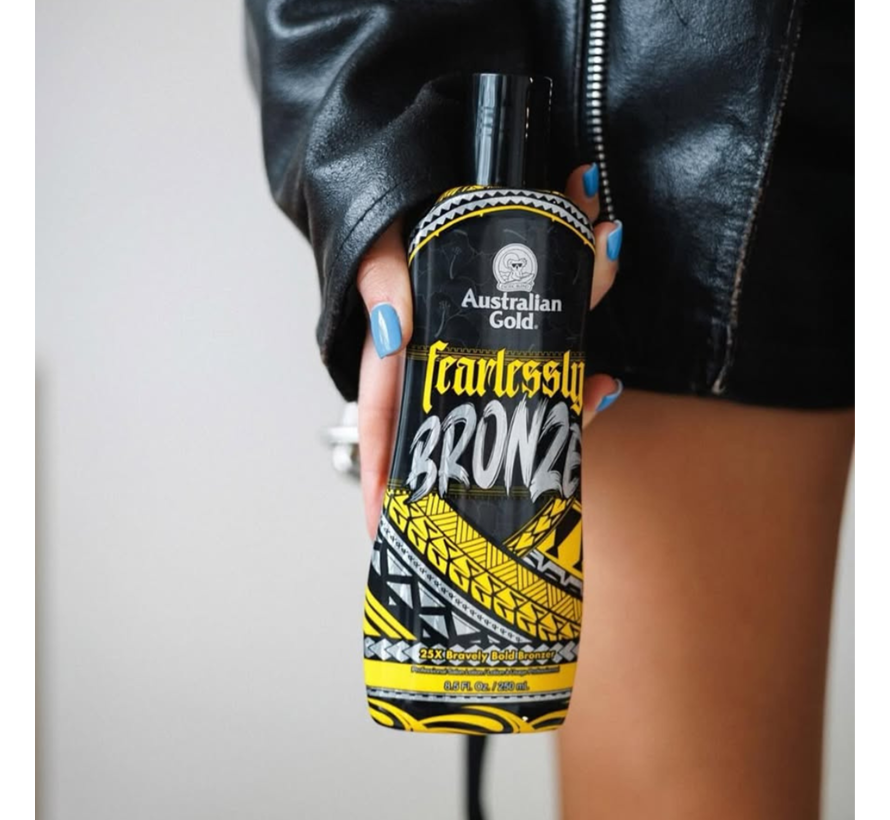 Fearlessly Bronze -tanning bed lotion