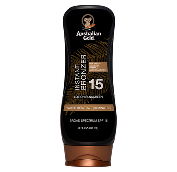 Australian Gold SPF 15 Lotion met Bronzer