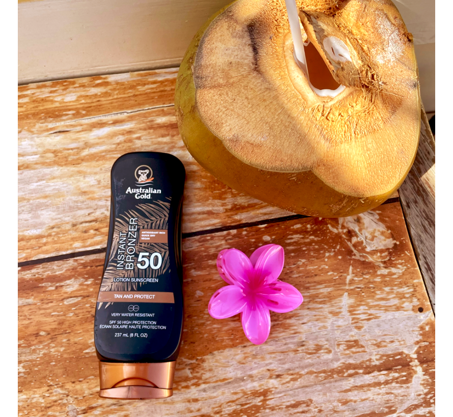 SPF 50 Lotion with bronzer - Sunscreen