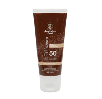 Australian Gold SPF 50 Face met Self Tanner