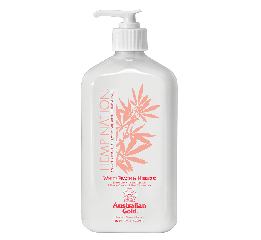 Hemp Nation White Peach & Hibiscus - Aftersun