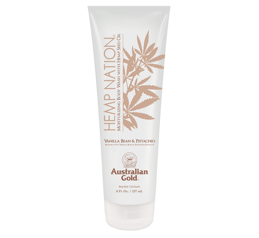 Hemp Nation Vanille Bean & Pistachio Body Wash - 235 ML