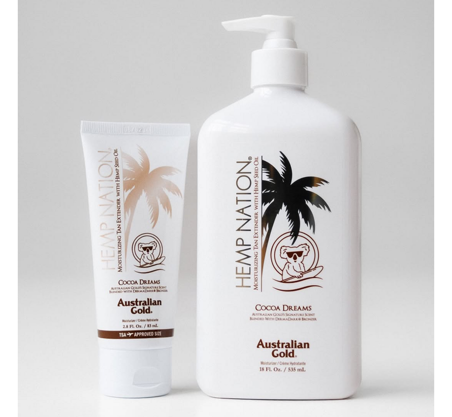 Hemp Nation Cocoa Dreams Tan Extender