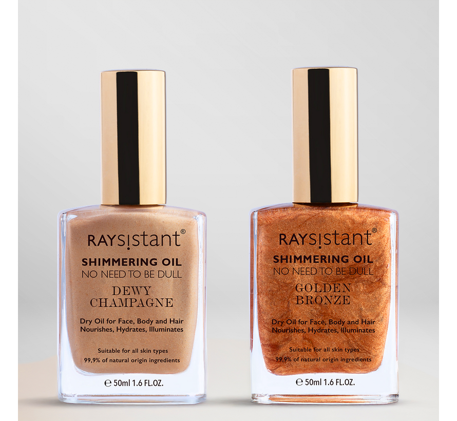 Shimmering Body Oil - Golden Bronze