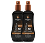 Saving Set: 2 X SPF 10 Spray Gel met Bronzer