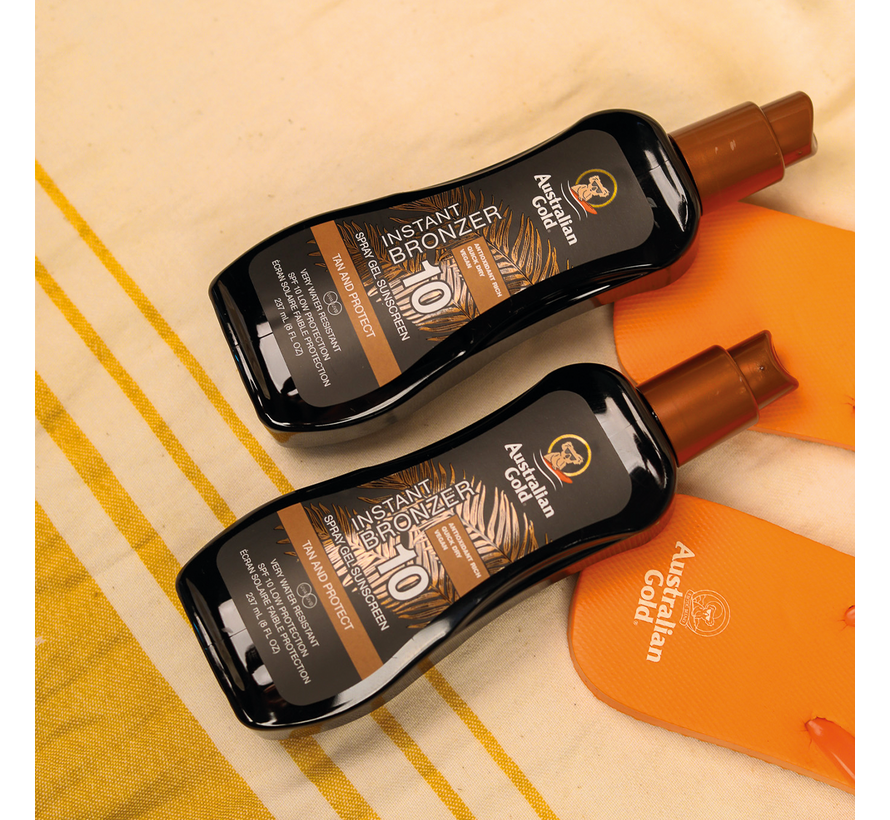 Saving Set: 2 X SPF 10 Spray Gel met Bronzer