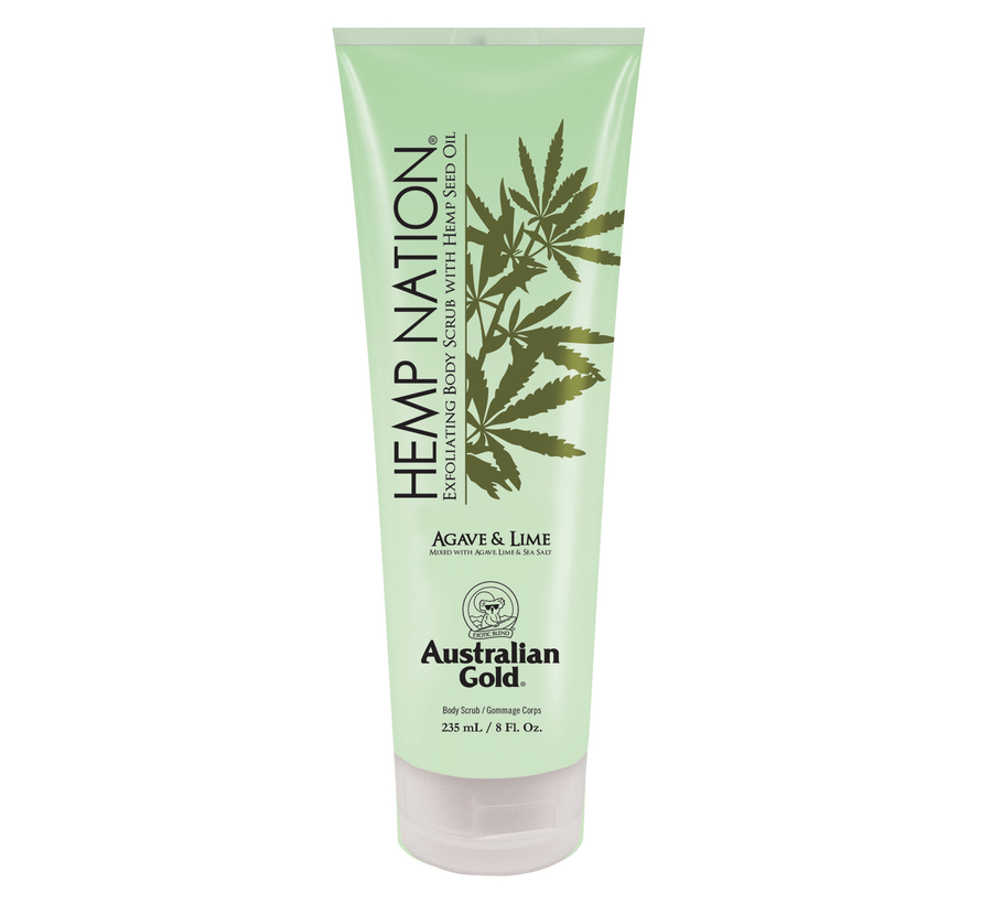Hemp Nation Agave and Lime Body Scrub