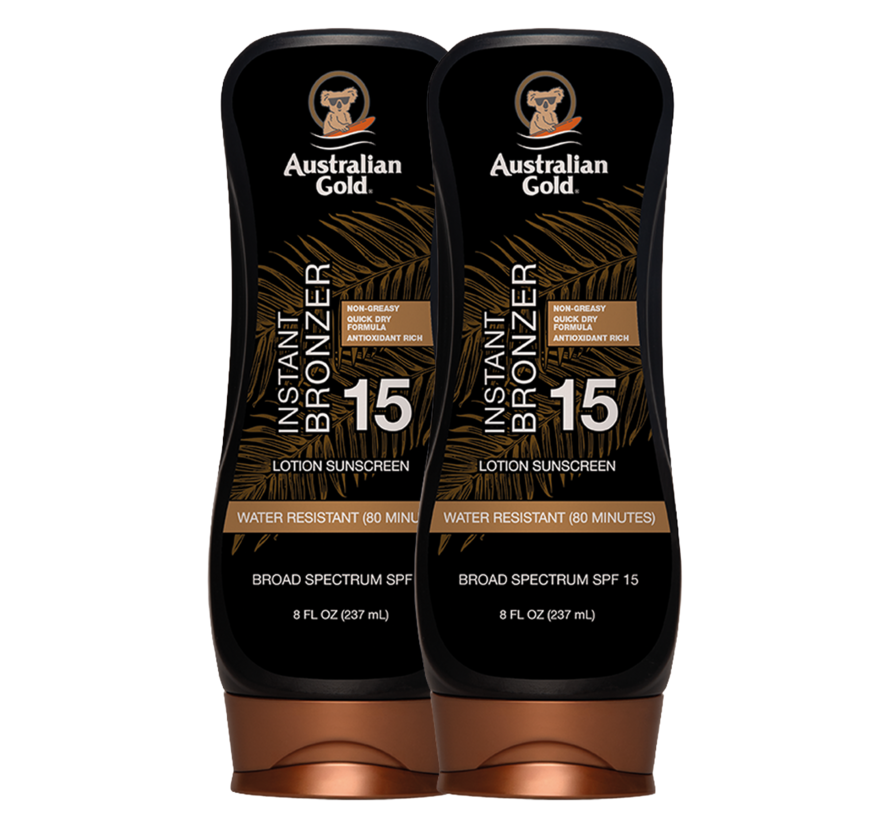 Saving Set: 2 X SPF 15 Lotion met Bronzer