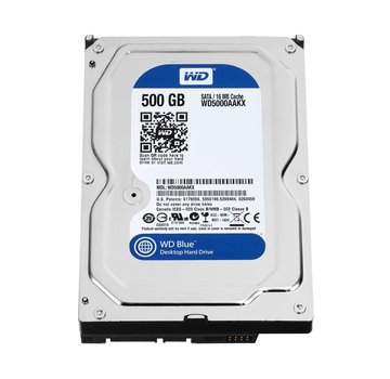 Western Digital HDD WD Blue™ 500GB - 7200RPM - 3.5 - 16MB - SATA Pulled (refurbished) - Copy
