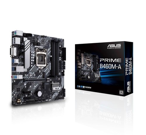 Asus MB Prime B460M-A / 4 x DDR4 / PCI-E / LGA1200 / mATX