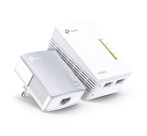 TP-Link TP-LINK AV600 300 Mbit/s Ethernet LAN Wi-Fi Wit 2 stuk(s)
