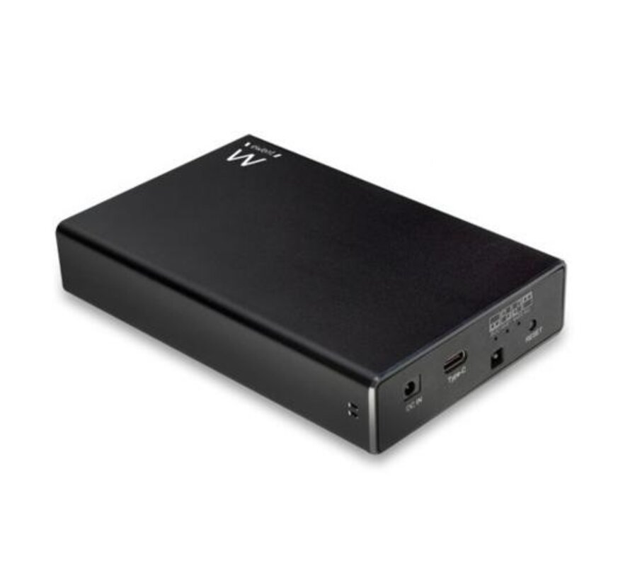 USB 3.2 USB-C 2.5" SATA HDD/SSD Enclosure Raid