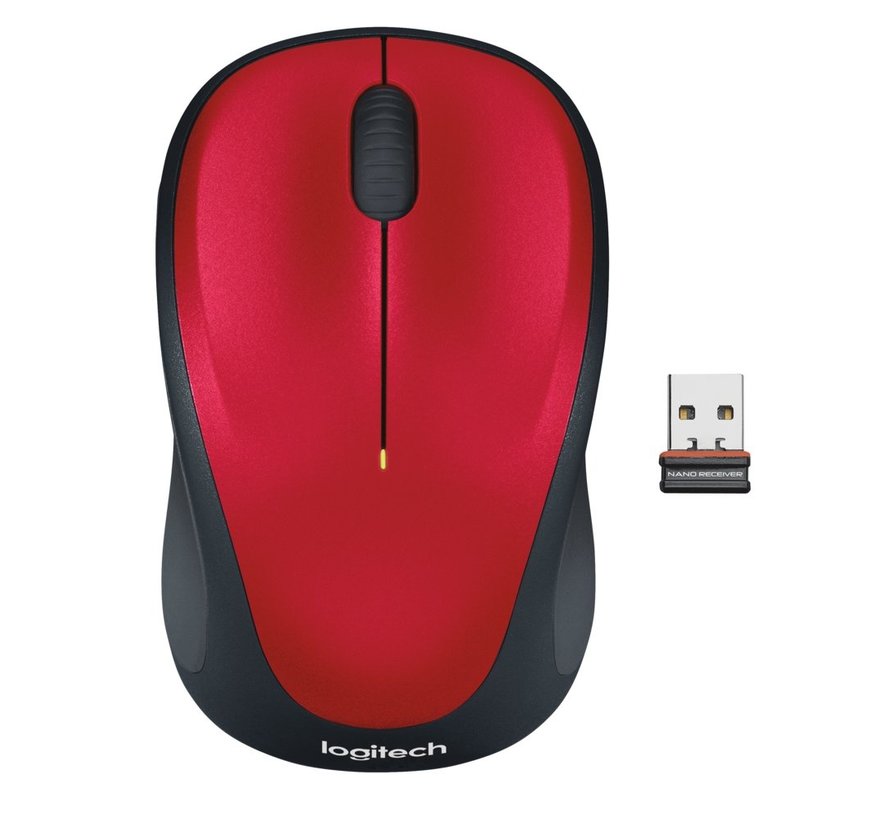 LGT-M235R Draadloze Muis - Rood