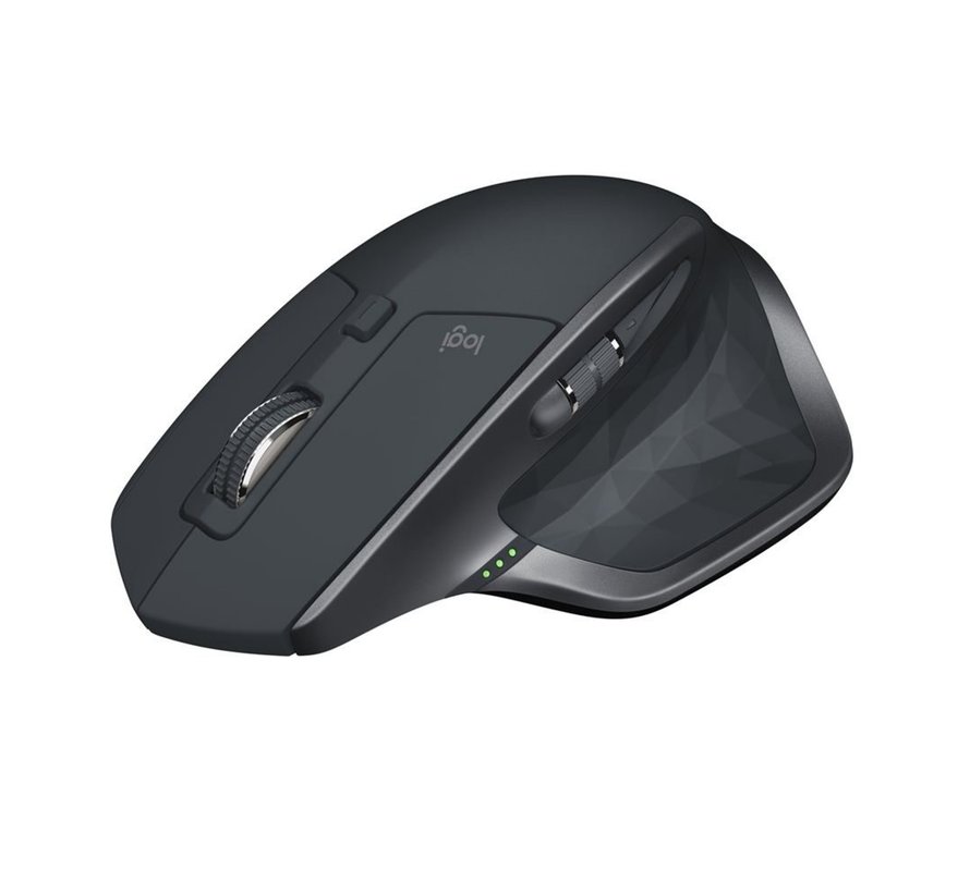MX Master 2S | Draadloze Muis | Rechtshandig | RF + Bluetooth | 4000 DPI | Grafiet