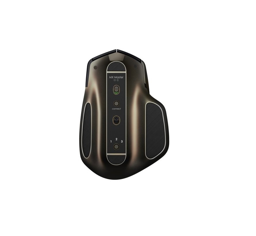 MX Master | Draadloze Muis | Rechtshandig | RF + Bluetooth | 1600 DPI | Zwart/Brons