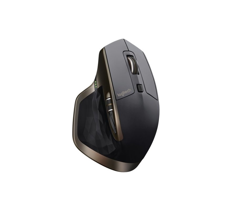 MX Master | Draadloze Muis | Rechtshandig | RF + Bluetooth | 1600 DPI | Zwart/Brons