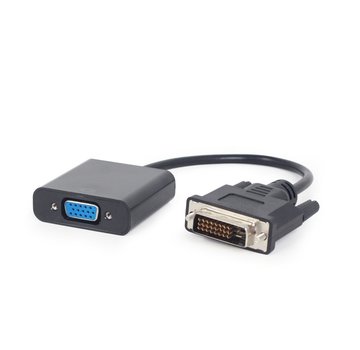 Gembird A-DVID-VGAF-01 | Video Adapter | DVI-D naar VGA | 0,2 m | Zwart