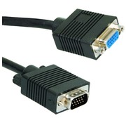 Ewent 1.8m VGA VGA kabel 1,8 m VGA (D-Sub) Zwart