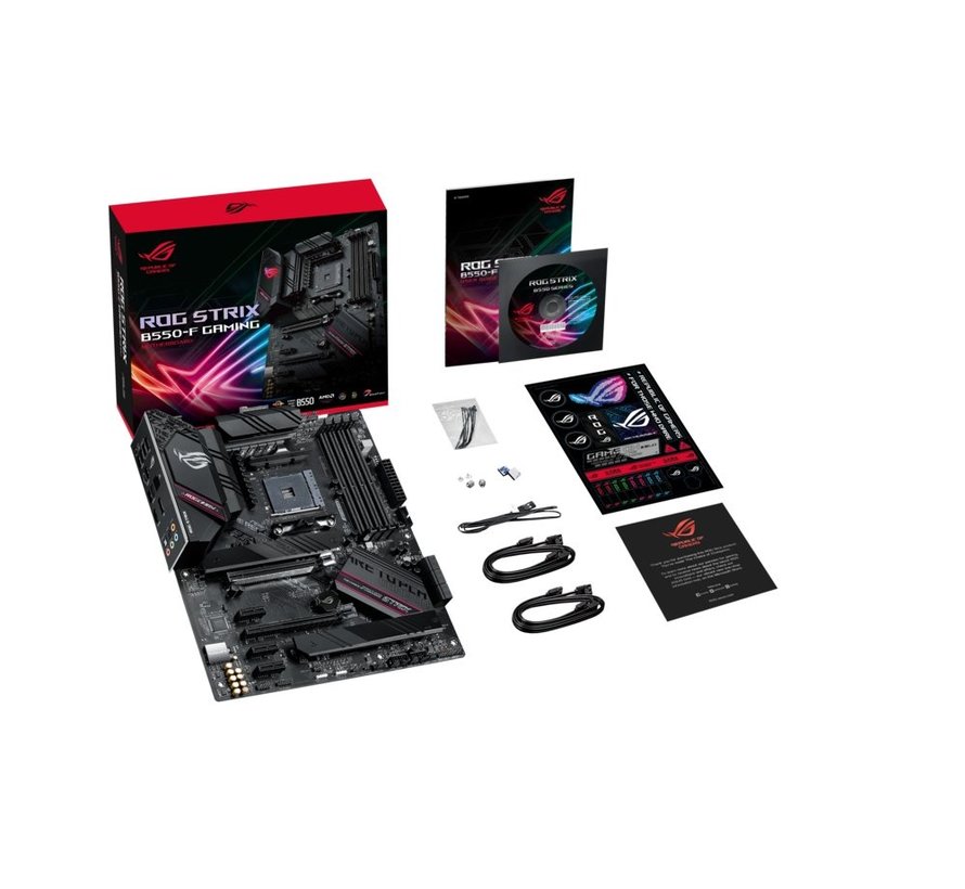 ASUS ROG STRIX B550-F GAMING | Socket AM4 | AMD B550 | 4xDDR4 | ATX | Moederbord