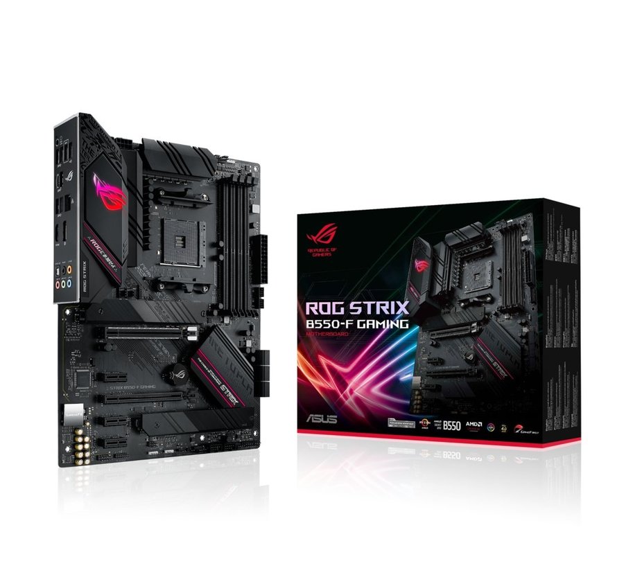 ASUS ROG STRIX B550-F GAMING | Socket AM4 | AMD B550 | 4xDDR4 | ATX | Moederbord