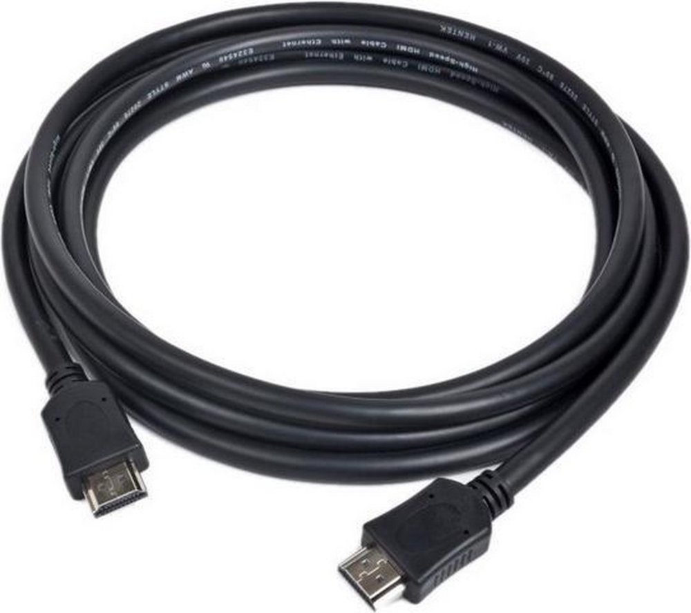 Fabel machine Compliment Gembird 10m HDMI M/M HDMI kabel HDMI Type A (Standaard) Zwart - Pcman
