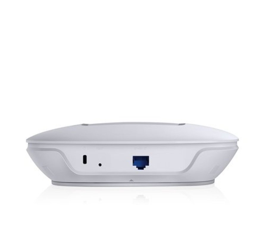 EAP110 | WiFi 4 Access Point | 300 Mbit/s | Passief PoE (Inclusief injector) | Inclusief Montagebeugels