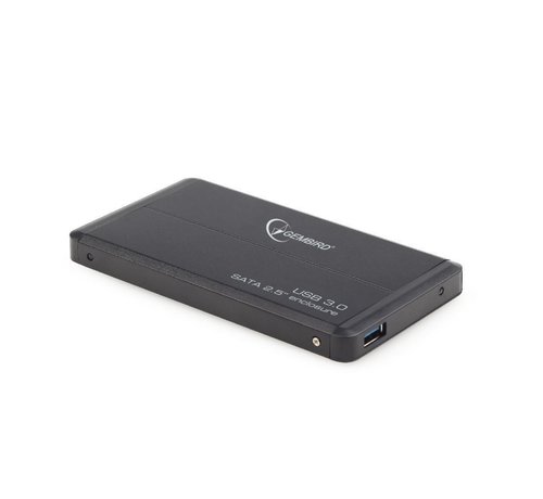 Gembird EE2-U3S-2 behuizing voor opslagstations HDD-behuizing Zwart 2.5"