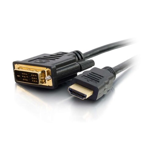 Ewent EW9860 video kabel adapter 2 m HDMI DVI-D Zwart