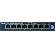 Netgear GS108GE | 8-poorts Gigabit Unmanaged Switch | Plug-and-play | Metalen behuizing