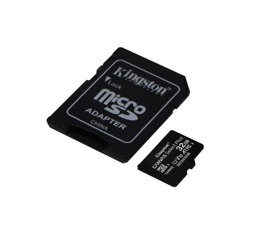 Canvas Select Plus | MicroSDHC | 32GB | Class 10 | UHS-I U1