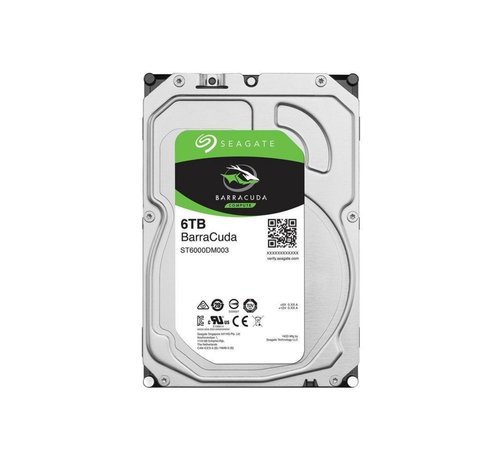 Seagate Barracuda HDD 3.5" | 6TB SATA III | 5600RPM