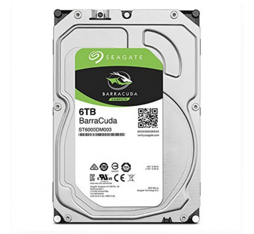 Barracuda HDD 3.5" | 6TB SATA III | 5600RPM