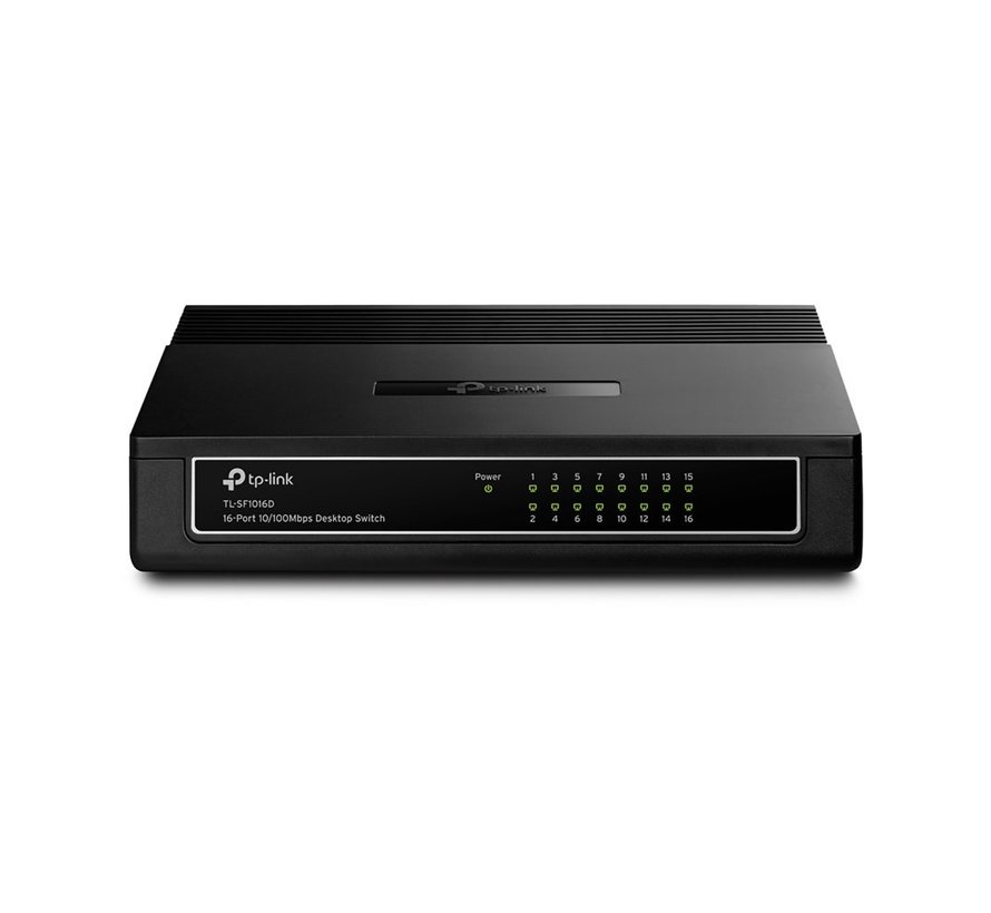 TP-LINK TL-SF1016D Unmanaged Fast Ethernet (10/100)