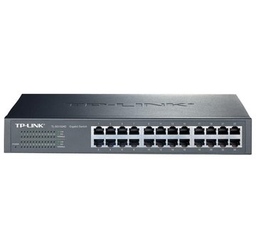TP-Link TP-LINK TL-SG1024D | Unmanaged Gigabit Ethernet Switch | 24 Poorten | Grijs