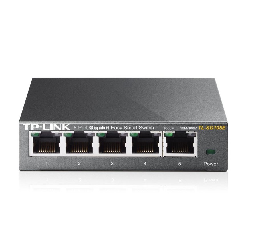 TL-SG105E | 5-Poorts Gigabit Easy Smart Switch | Managed