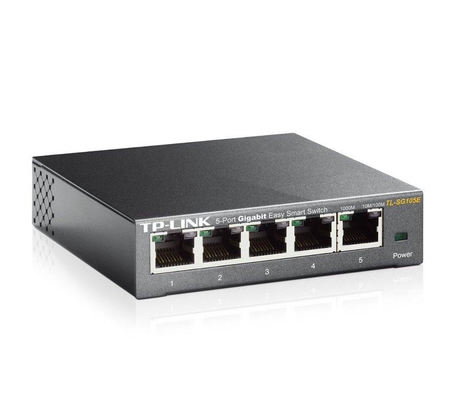 TL-SG105E | 5-Poorts Gigabit Easy Smart Switch | Managed
