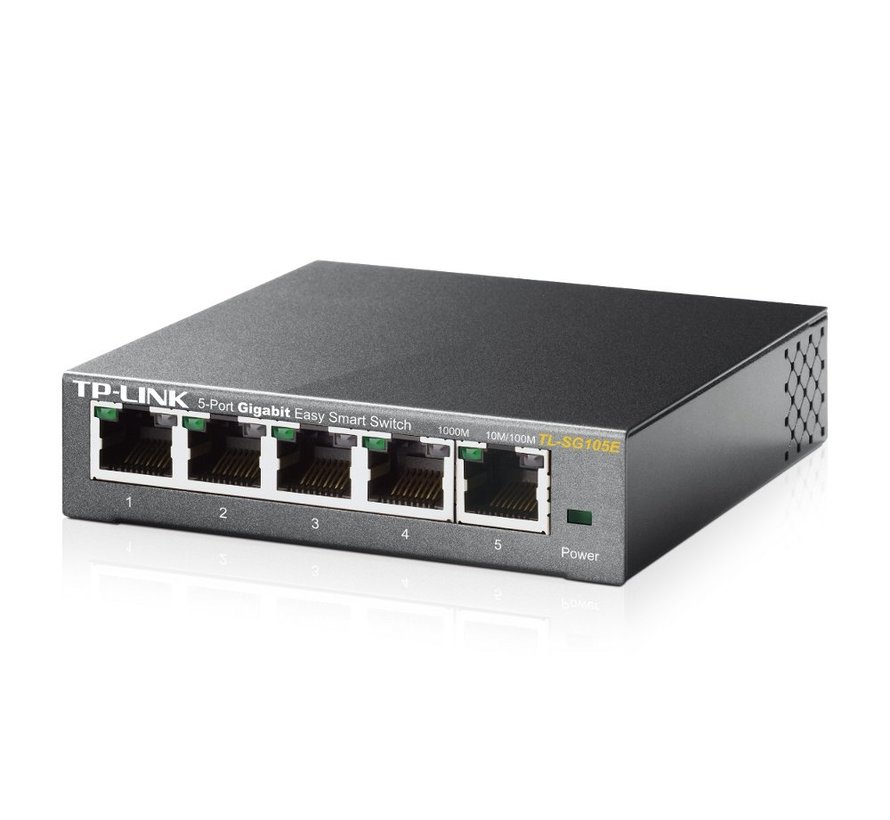 TL-SG105E | 5-Poorts Gigabit Easy Smart Switch | Managed