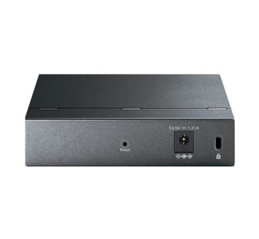 TL-SG105PE | 5-Poorts Gigabit Easy Smart Switch | 4x PoE+ | Managed