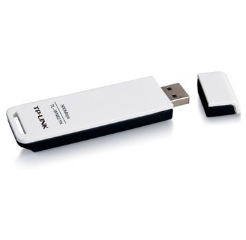 TP-Link TL-WN821N | Wi-Fi 4 USB Adapter | 300 Mbps | 2,4 GHz | USB 2.0 | Zwart