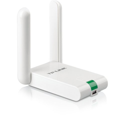 TP-Link TL-WN822N | Wi-Fi 4 USB Adapter | 300 Mbps | 2,4 GHz | Dual Antennes | USB 2.0 | Zwart