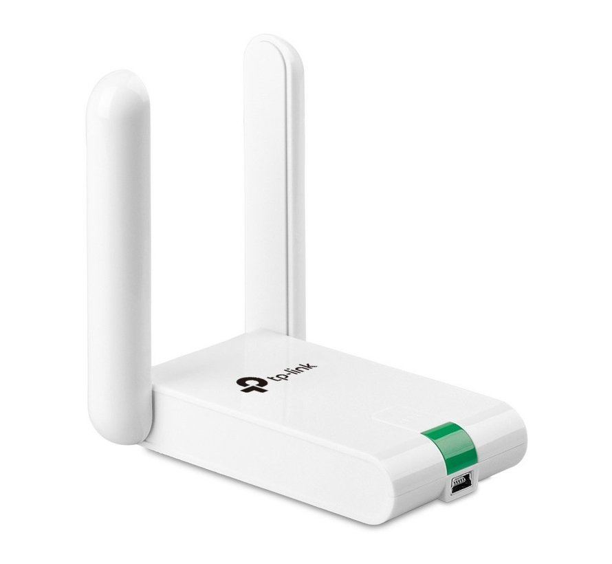 TL-WN822N | Wi-Fi 4 USB Adapter | 300 Mbps | 2,4 GHz | Dual Antennes | USB 2.0 | Zwart