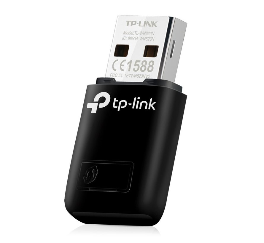 TL-WN823N | Wi-Fi 4 USB Nano Adapter | 300 Mbps | 2,4 GHz | USB 2.0
