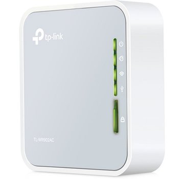 TP-Link TP-LINK TL-WR902AC draadloze router Fast Ethernet Dual-band (2.4 GHz / 5 GHz) 3G 4G Wit