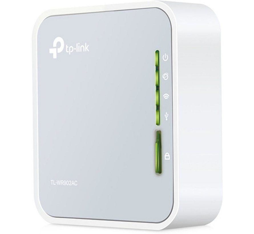 TL-WR902AC | Wifi 5 Mini Router | Ethernet Dual-band (2.4 GHz / 5 GHz) | 433Mbit/s