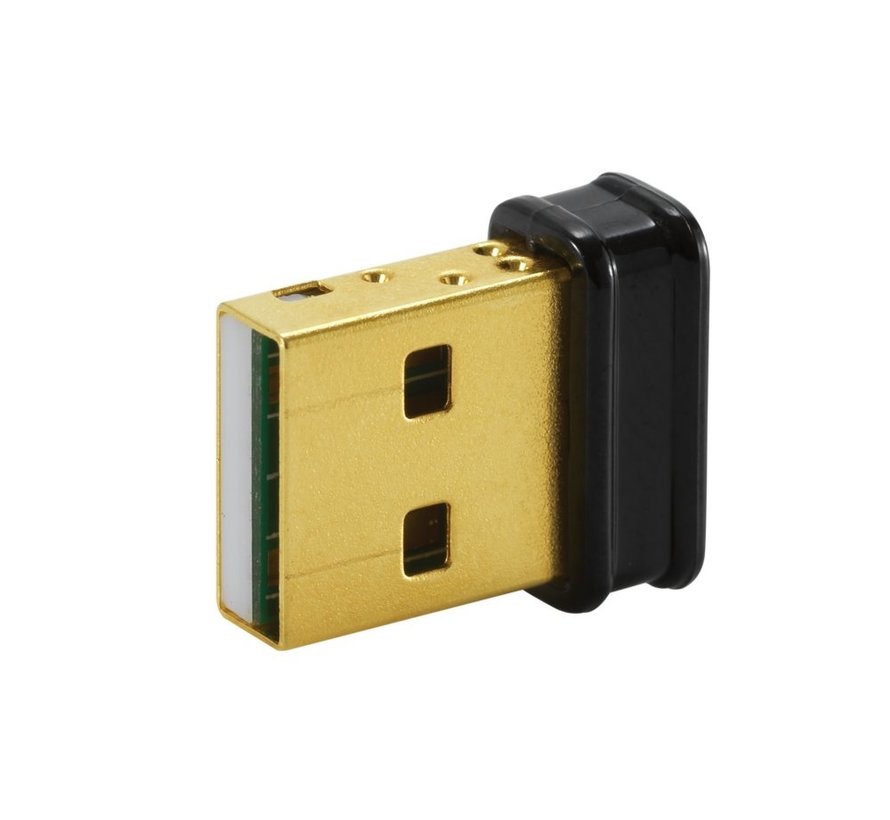 ASUS USB-N10 Nano B1 | Wi-Fi 4 USB Adapter | 150 Mbps | 2,4 GHz | USB 2.0